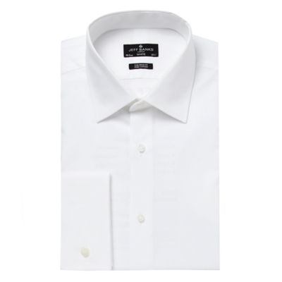 Jeff Banks Designer white tailored cutaway collar shirt